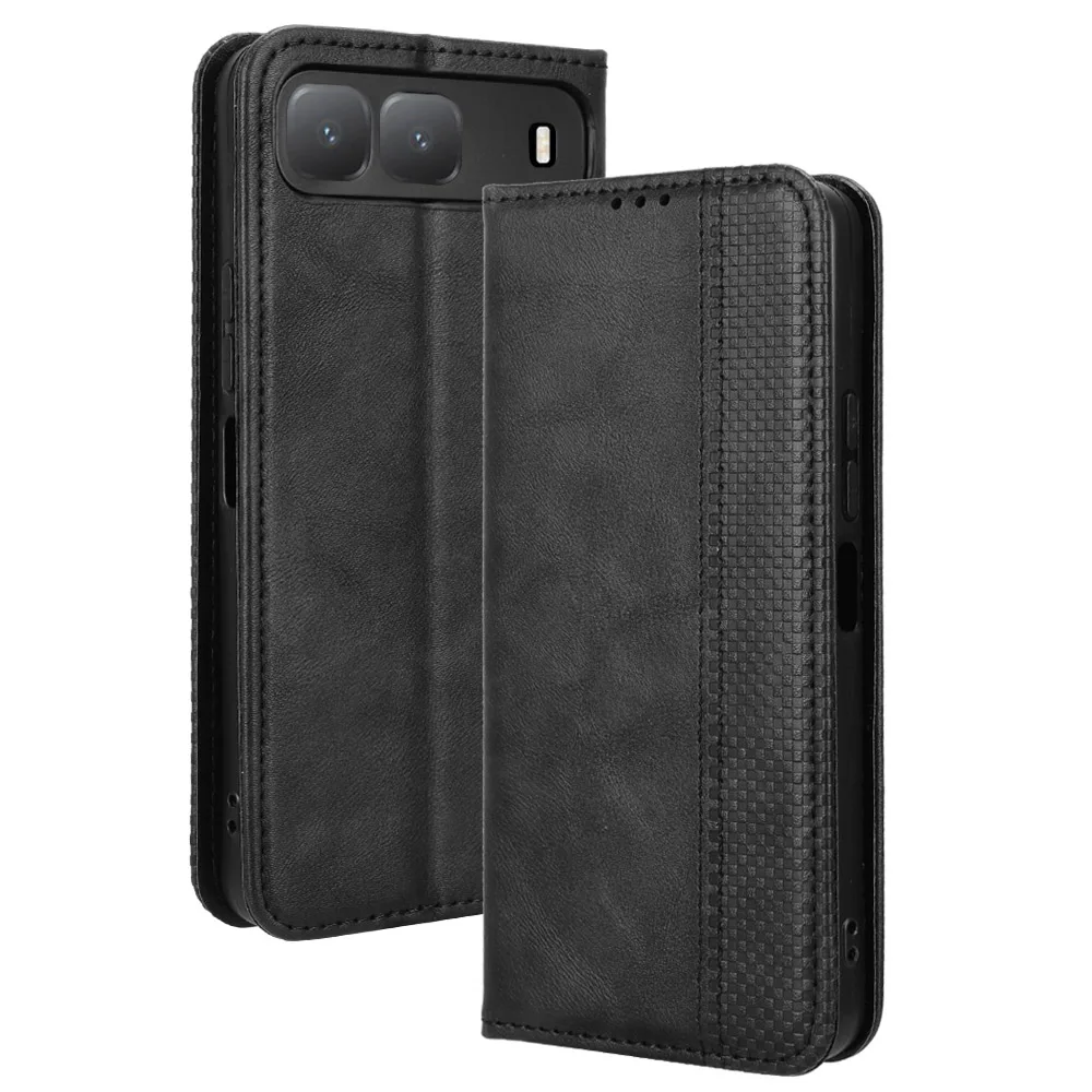 ل انفينيكس الساخن 60i حافظة فاخرة فليب محفظة من جلد PU الامتزاز المغناطيسي الحال بالنسبة انفينيكس الساخن 60i 60 i Hot60i أكياس الهاتف