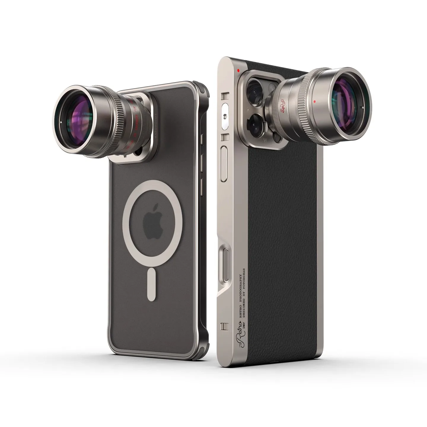 Fotorgear 17 مللي متر T-Mount 2X المقربة التكبير ماكرو عدسة الجيب الهاتف المحمول عدسة الكاميرا آيفون سامسونج Xiaomi15Ultra الهاتف الذكي