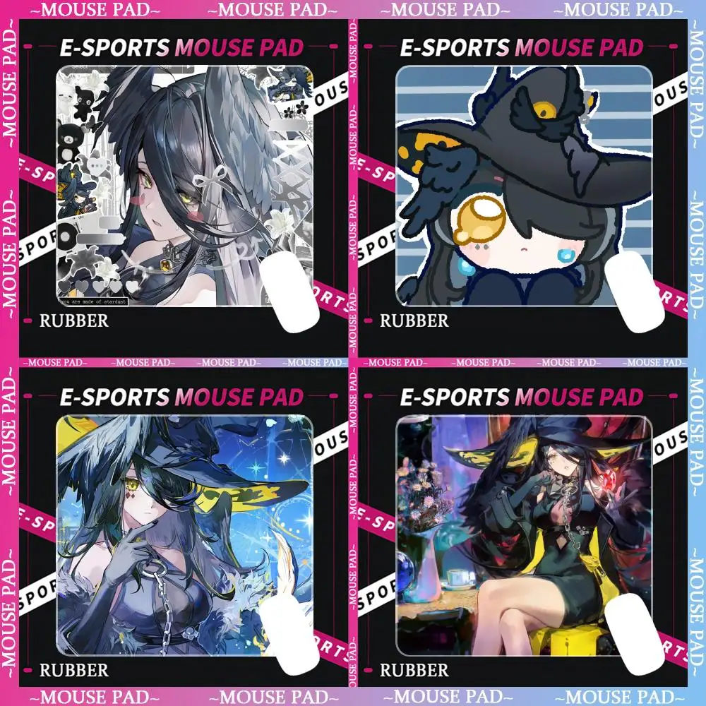 Neverness to Everness Blackbird Mouse Pads Cartoon rubber Small mouse pad desktop computer office keyboard e-sports ROGs game