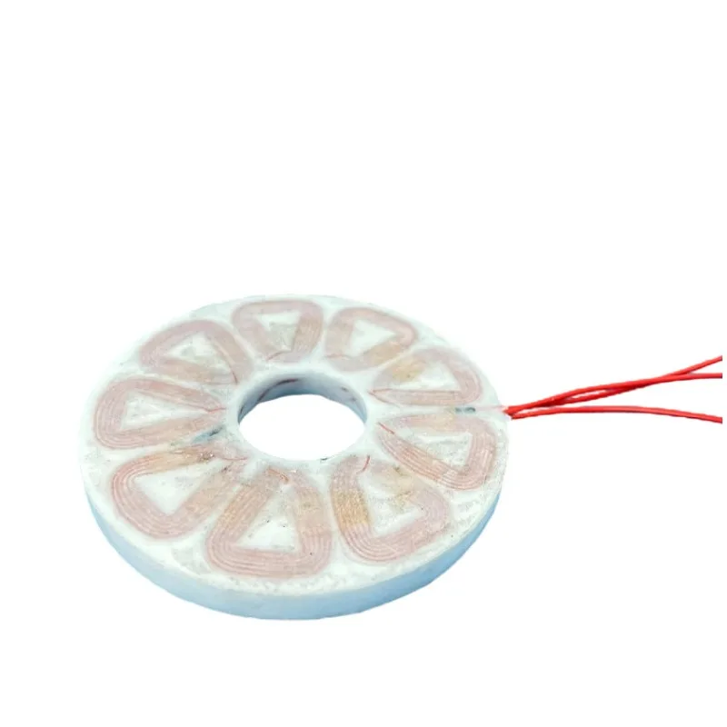 300W 3-Phase Coreless Disc Coil 90/160mm x 5/9mm for Axial Flux Generator/DIY Wind Turbine/Micro Hydro Power System