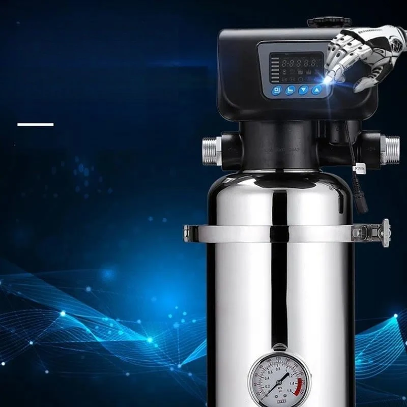 Fully automatic valve stainless steel ultrafiltration purifier with high flow self-cleaning and backwashing