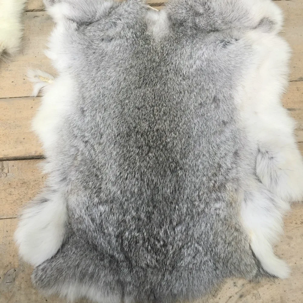 16 colors Real Rabbit Fur 30x25cm DIY Hat Pompom Coat Blanket Cushion Sewing Material Fluffy Genuine Fur R18