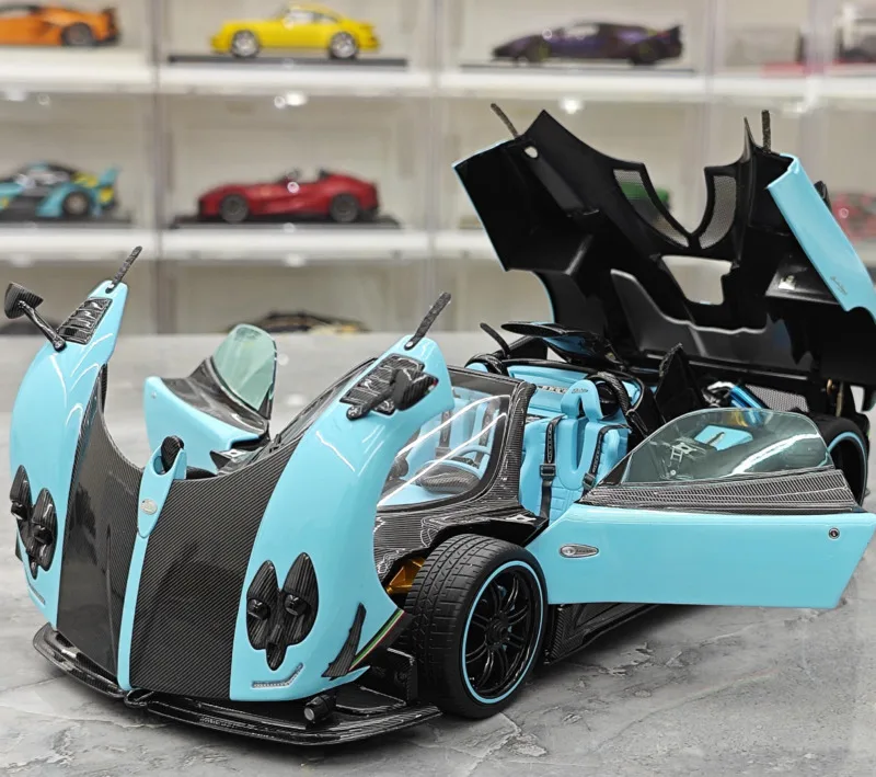 

1/18 Super Fine Version New Arrival Special Price Diecast Metal Italian Zonda Convertible Sports Car Model Display Collection