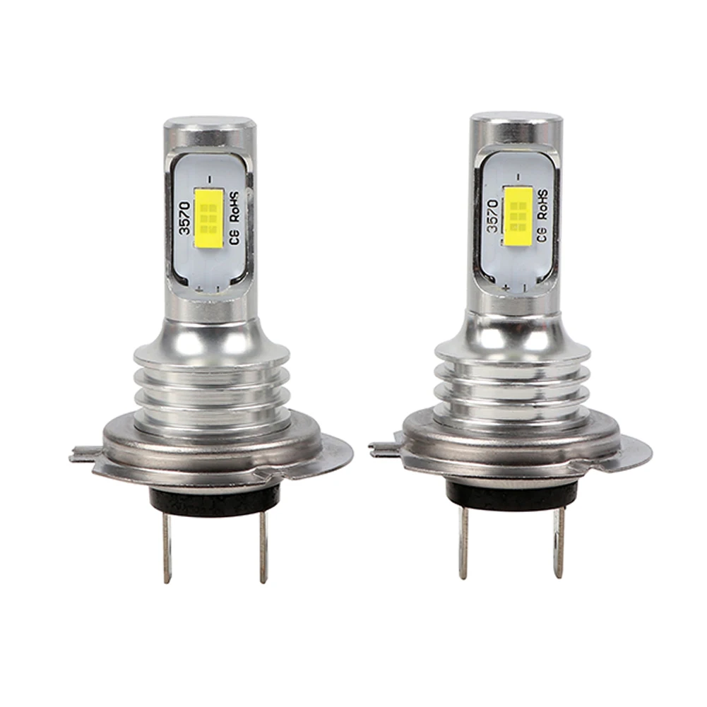 

2pcs LED Car Headlight H7 LED Bulb 80W 10000LM High Lumen Auto Lamps Fog Light 6000K White IP68 Waterproof Car Accessories