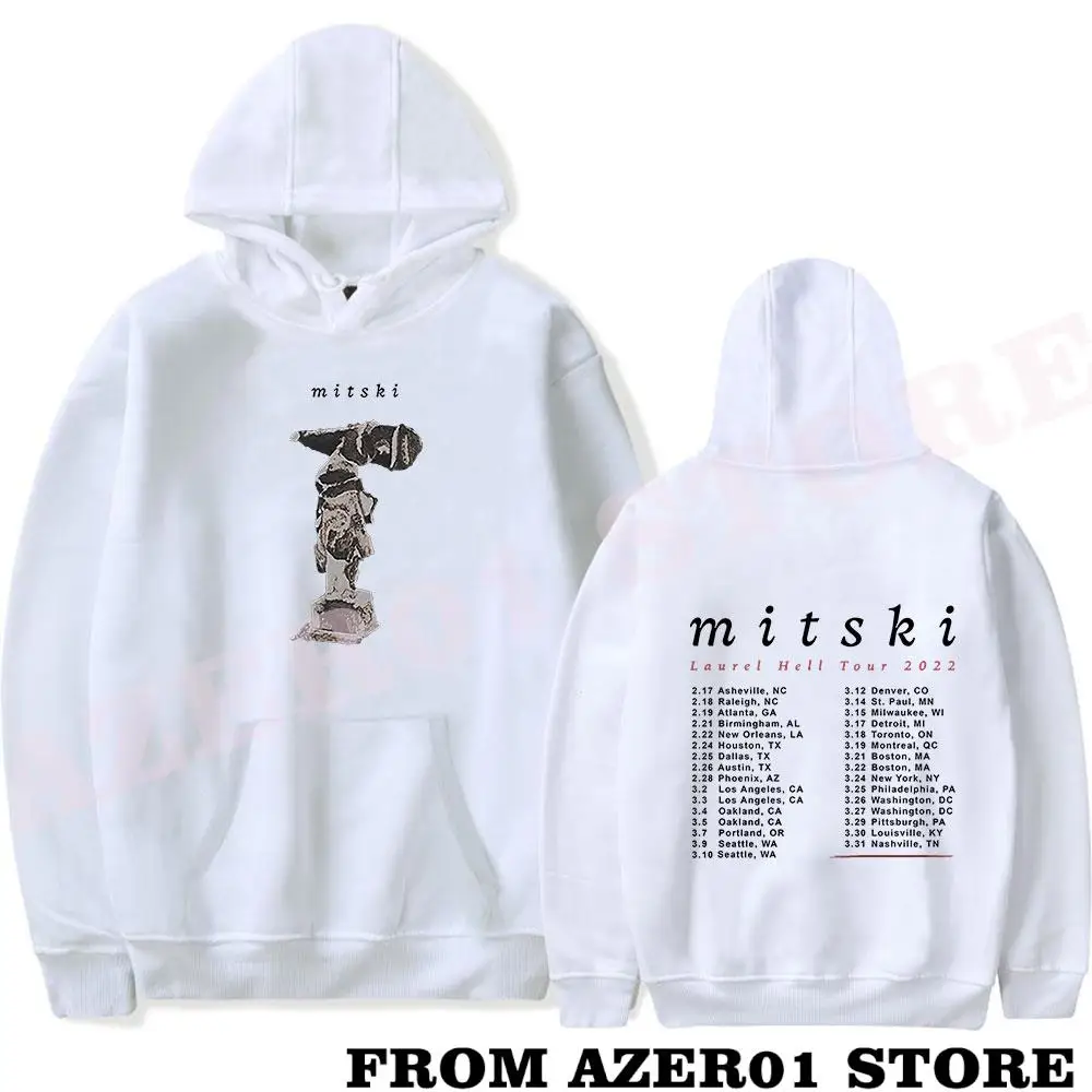 Mitski Miyawaki Tour Merch Hoodies Winter Men/Women Hooded Sweet Streetwear Long Sleeve New Logo Sweatshirt