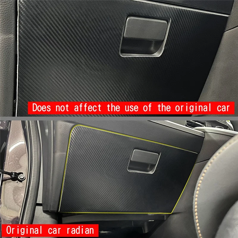 

A029-Car Glove Box Panel Trim Sticker For Honda Freed Air/Crosstar 2024 RHD Passenger Side Anti-Kick Leather Sticker