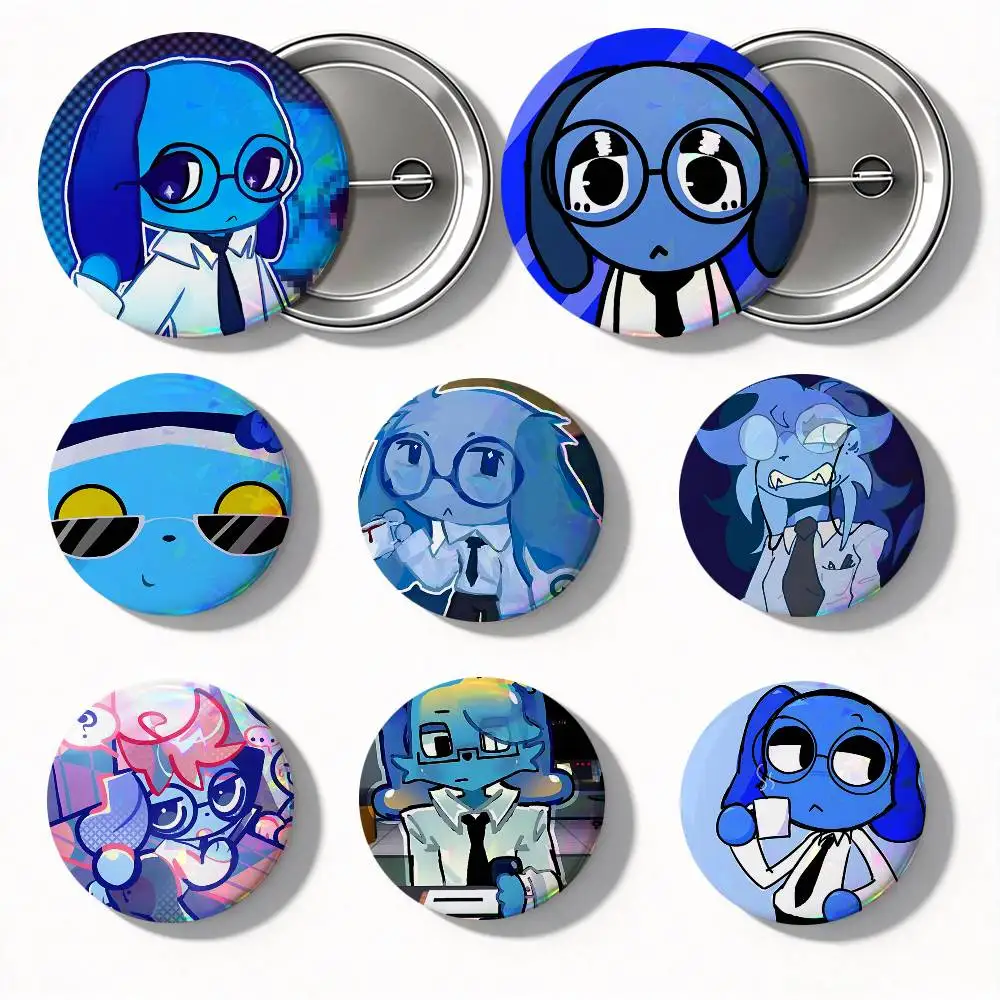 Animal Hospital Anomaly Secretary Round Badge Creative Brooch Clothing Backpack Accessories Lapel Pin