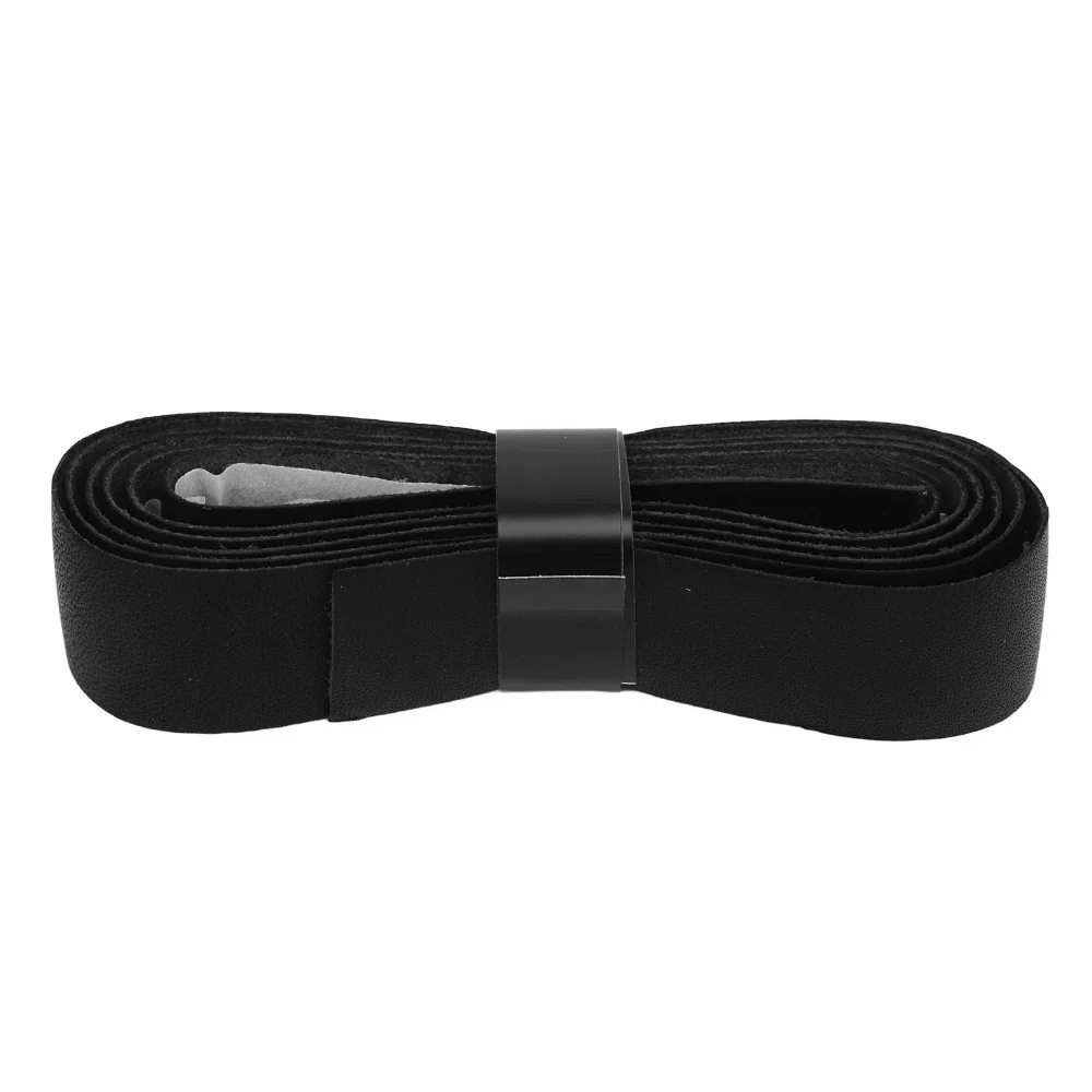 

Leather Tennis Racket Grip Tape 3.3ftx1.0in Replacement Tape Badminton Racket Overgrip Sweat Absorption Racquet Grips