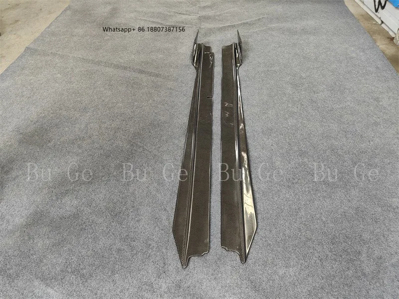 

New Carbon Fiber V Style Side Skirt forLamborghini Huracan LP610 Extended Body Kit