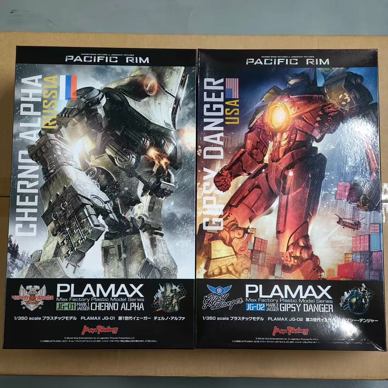 

Spot Max Factory PLAMAX Pacific Rim JG01 Cherno Alpha JG02 Dangerous Wanderer Assembly Model
