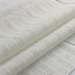 Pure Cotton Jacquard Fabric Rural Fresh Women's Shirt Skirt Children's Clothing Diy Sewing Fabric
