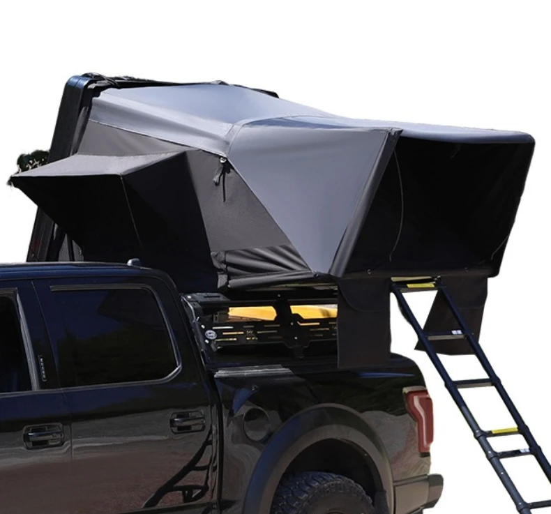 

Roof tent hard shell outdoor, self-driving camping folding rollover automatic quick-driving roof tent