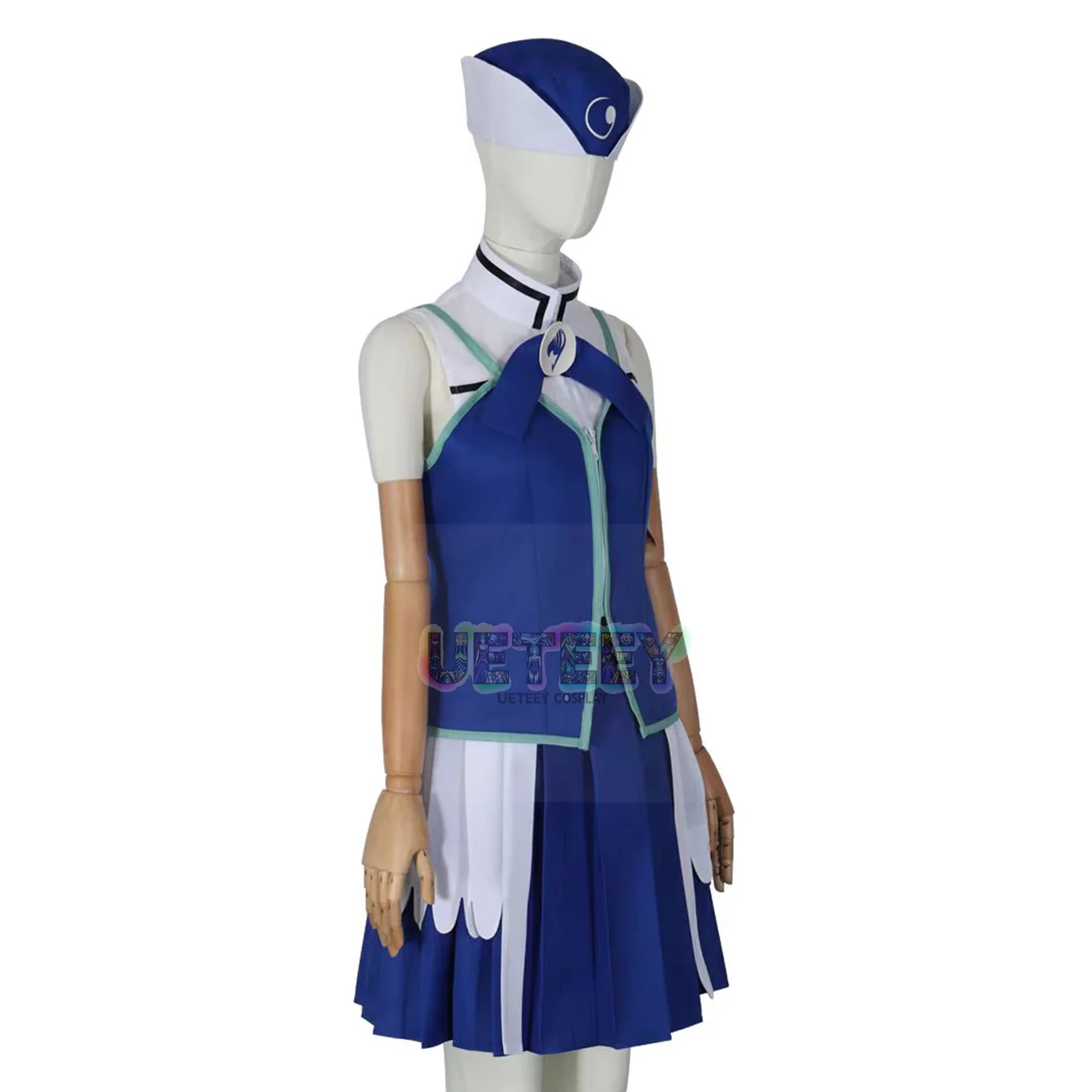 UETEEY  Anime Cos Juvia Lockser Cosplay Costume Party Uniform Full Set Female Suit Halloween Outfits view 3
