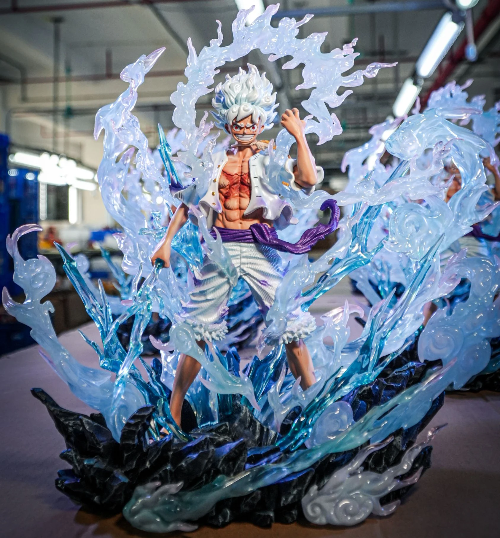 

In Stock 29cm JT Studio Tianhui One Piece Anime Figures Nika Monkey D. Luffy Figures Pvc Statue Collection Model Gifts Toy