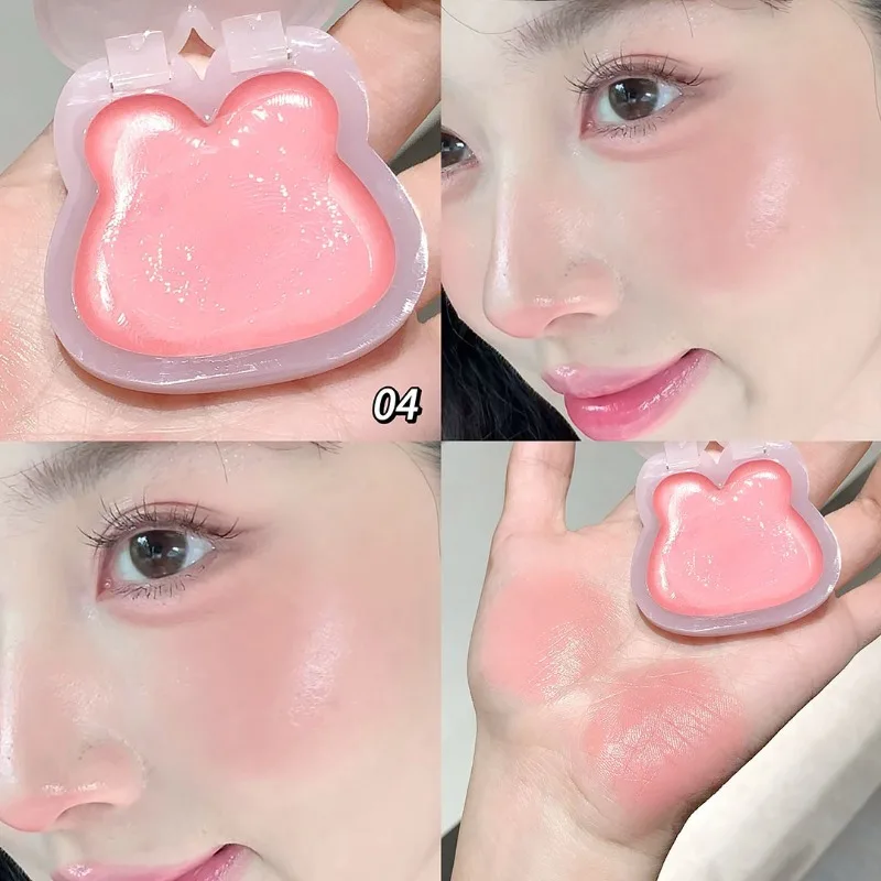 الأرنب متعدد عصا Waterlight توهج توسيع تمييز أحمر الخدود 3 في 1 بلسم ماكياج لطيف للخدود عيون الشفاه تركيبة نباتية الجمال #1