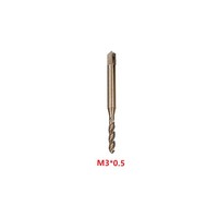 Cobalt Machine Screw Tap M3-M10 M35 Metric Screw Tap Right Hand Sprial Flutes Taps High Quality Lightweight NEW