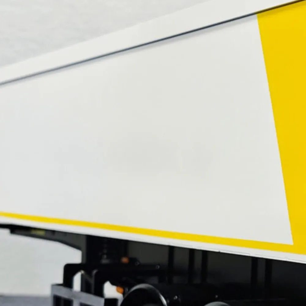 

1:14 RC Hydraulic Semi Trailer Stainless Steel 3 Axles with Support Leg Light System for DIY Tamiya Remote Control Tractor Truck