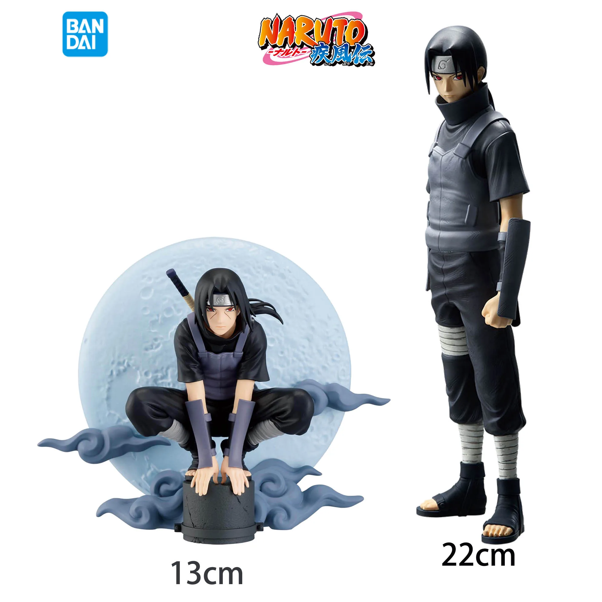 

Bandai официально лицензированная НАРУТО памятная темная часть Saga, украшение Uchiha Itachi, Коллекционная модель премиум-класса, подарок