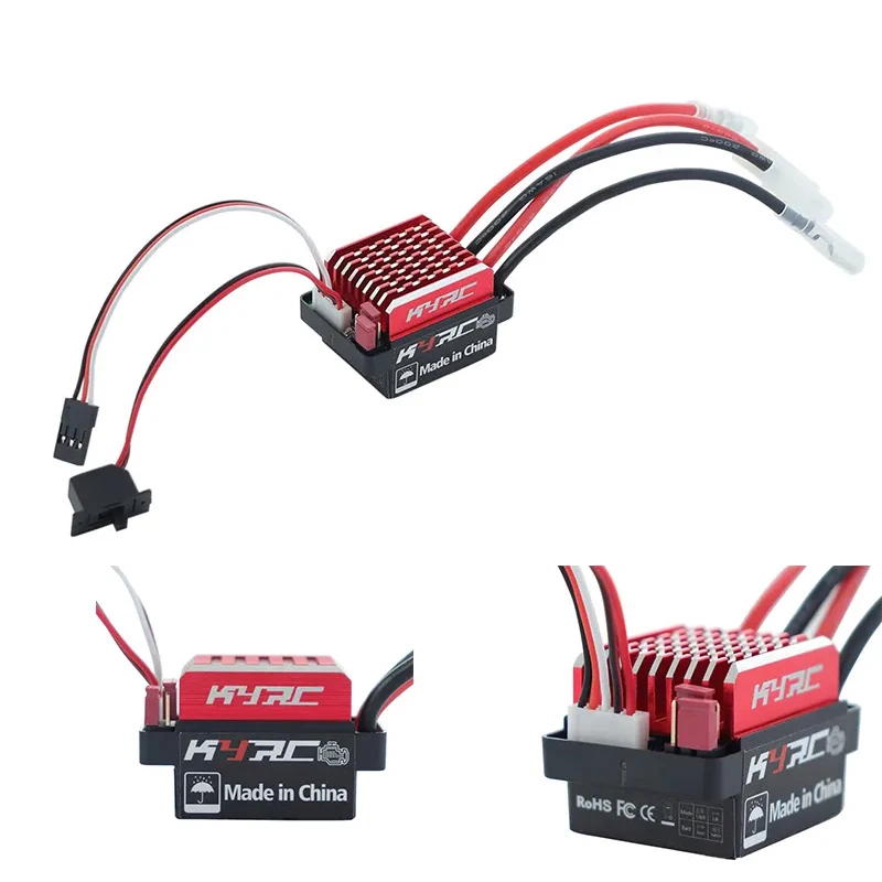 

6-12V 180/320A ESC proof desc water brushed motor speed controller for axial SCX10 TRX4 TRX-6 RC ship and boat RC car