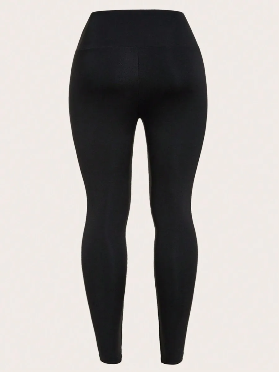 

High Waisted Yoga Leggings For Women Stretchy Workout Pants V Shaped Waistband