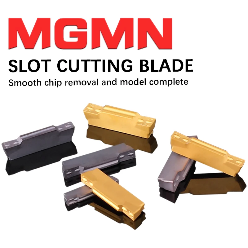 10PC MGMN150/200/250/300/400/500/600 JC700 H01KT60 PC9030 YZ6020 Inserto in metallo duro Utensili per tornio in metallo CNC MGMN/MRMN Inserti per scanalatura