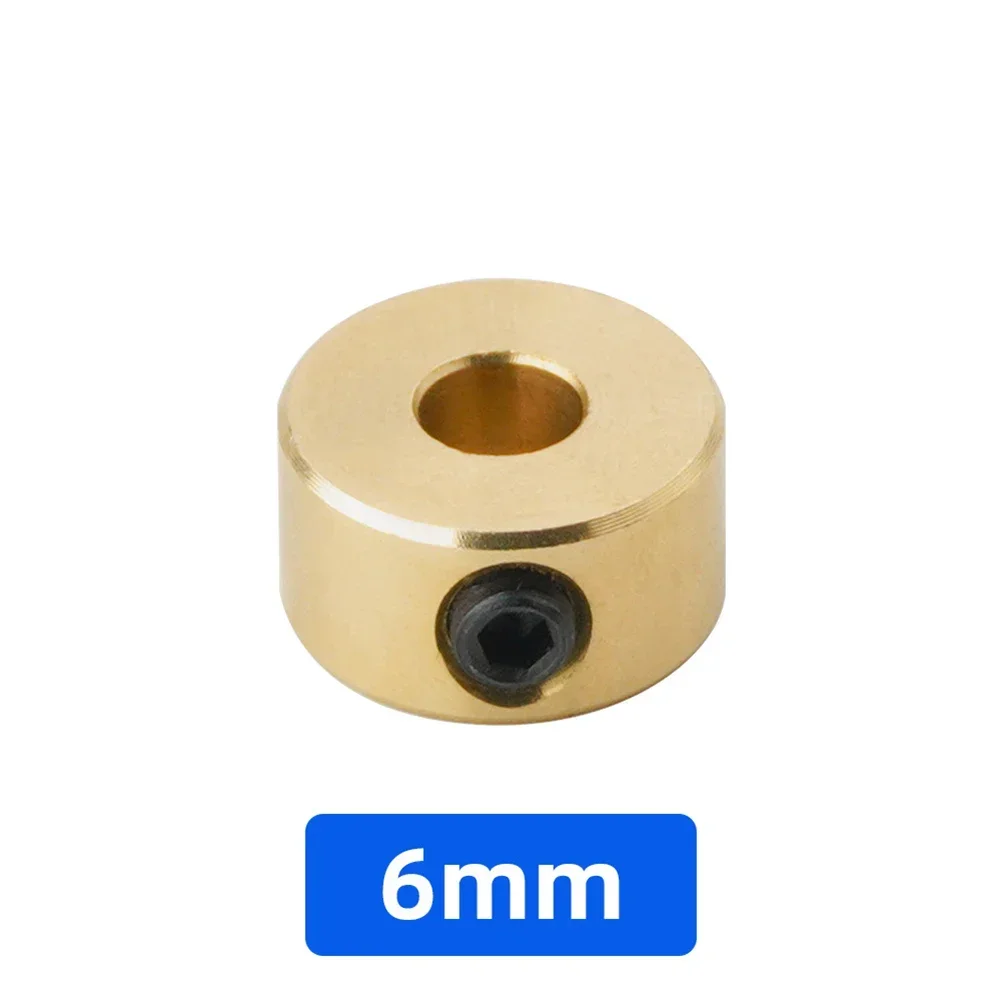 6-10mm Woodworking Drill Limiter Brass Depth Stop Collar Locator Ring Positioner Locator Limit Ring Carpentry Tools Accessories