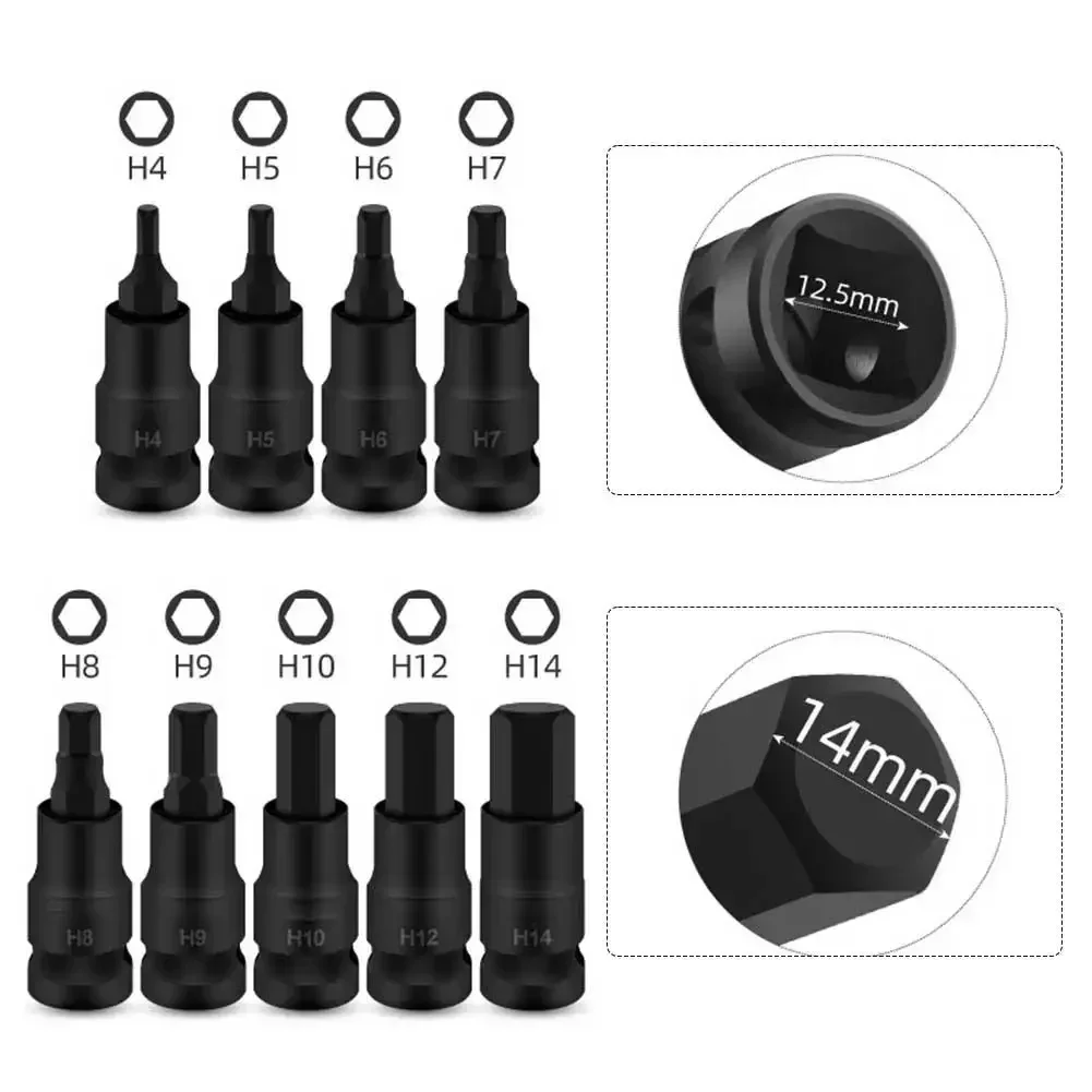 Imagem -02 - Adaptador de Cabeça Hexagonal Aço Cromado Vanádio Chave Inglesa Chave Inglesa 1pc 2in 1pc