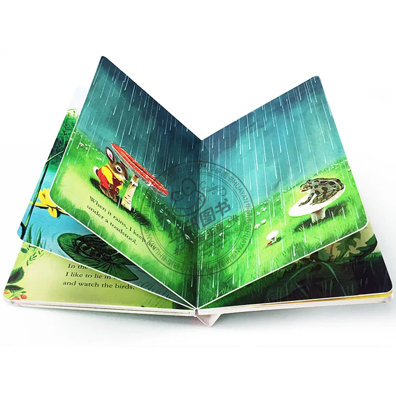 I am a Bunny, Baby Children's books aged 1 2 3, English picture Board book, 9780375827785