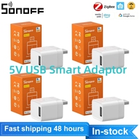 SONOFF ZBMicro Zigbee Micro USB Smart Adaptor Fast Charging EFR32MG21 Wide Transmit Coverage Voice Control eWeLink Alexa Google