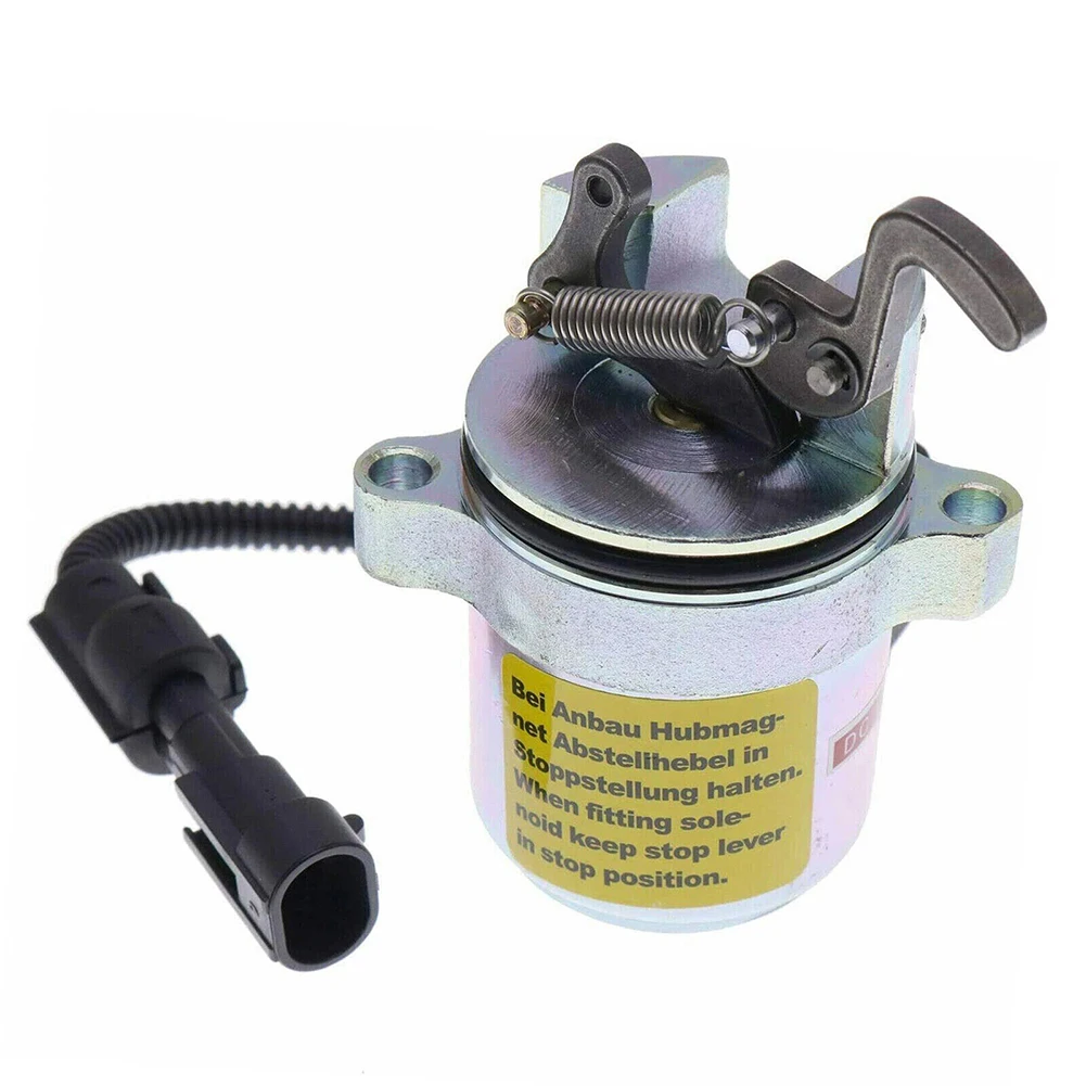Skid Steer Parts 12VDC Valve Easy Installation Heat Resistant Materials Long Service Life As Shown Engine Maintenance