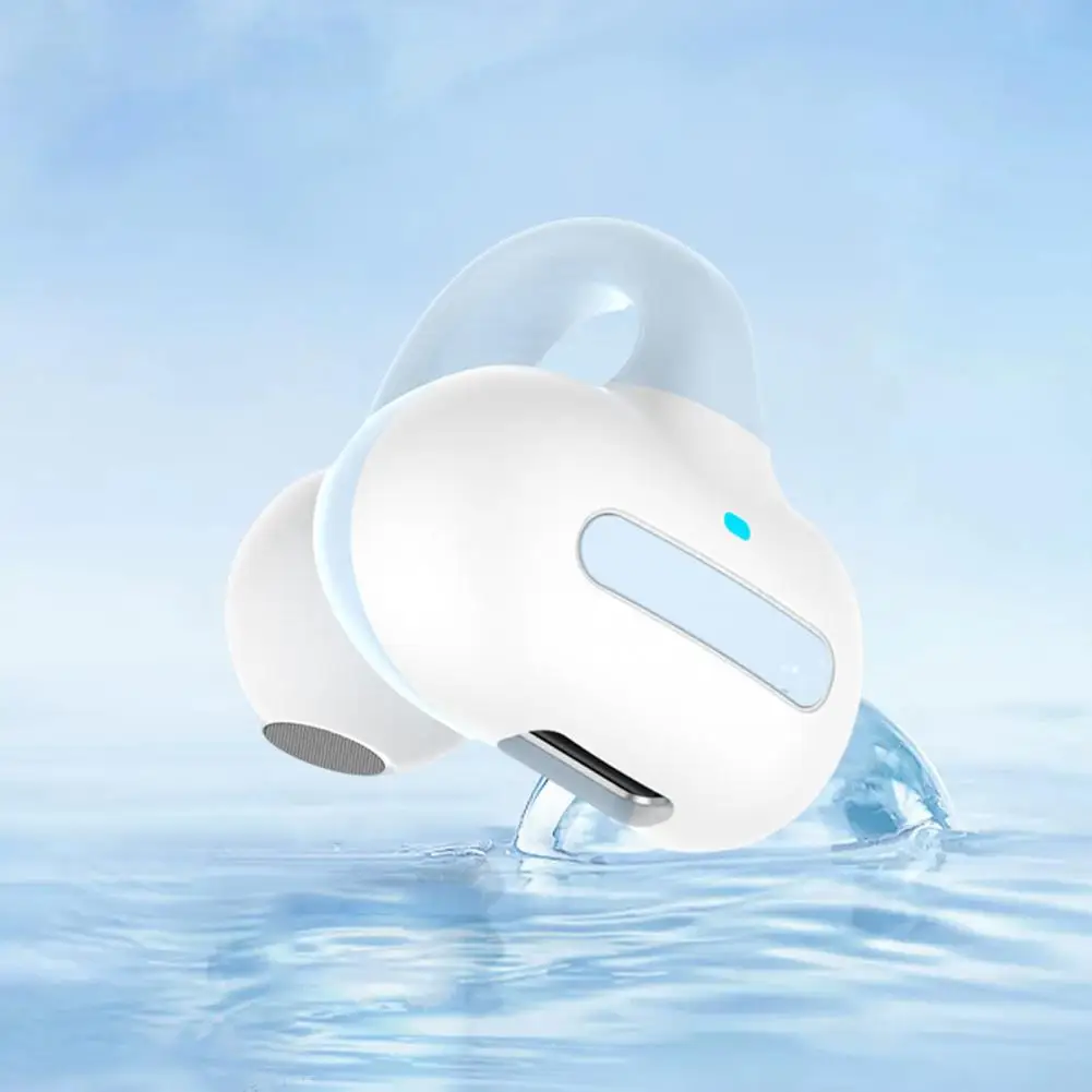 

Sensitive Earphone Universal Ear Clip Design 75mAh Strong Signal Bluetooth-compatible 5.3 Wireless Headphone Home Supply