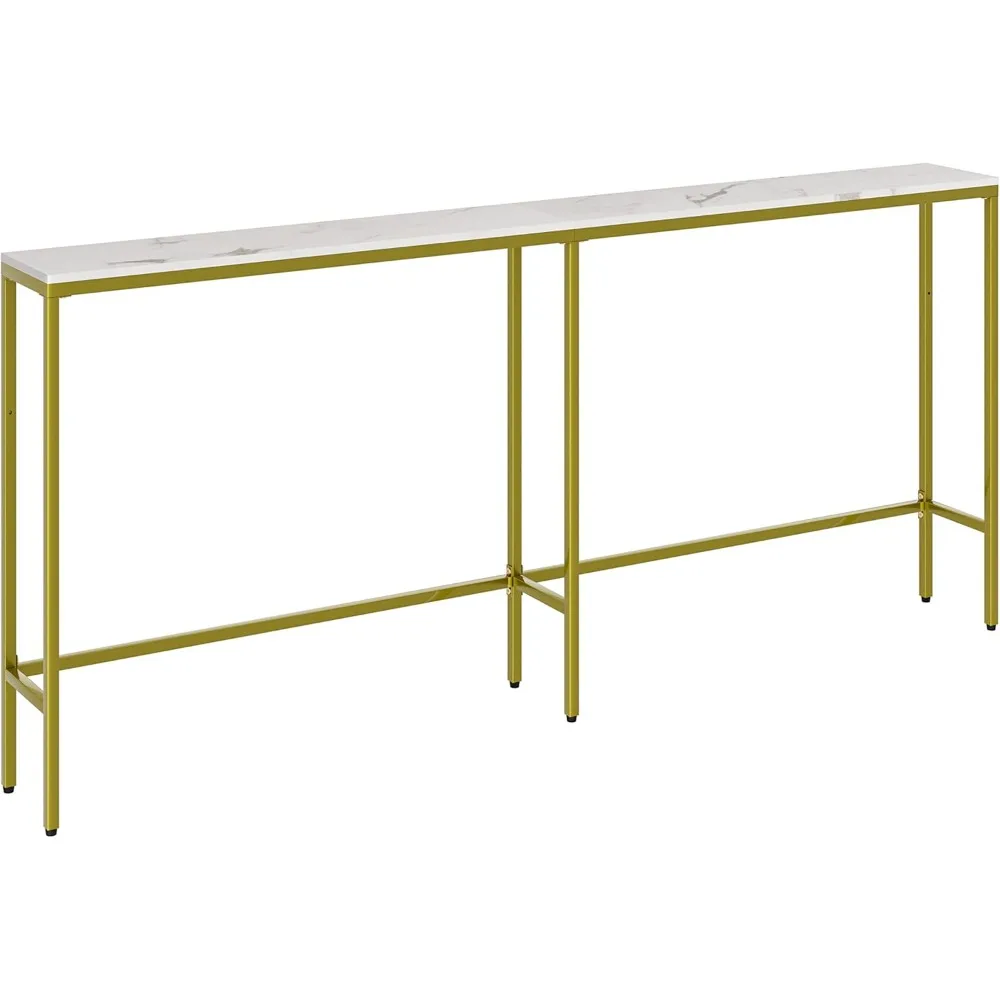 Sofa Tables, Console Table,Modern Extra Narrow Long Sofa Table Behind Couch, Skinny Entry Table, Sofa Tables