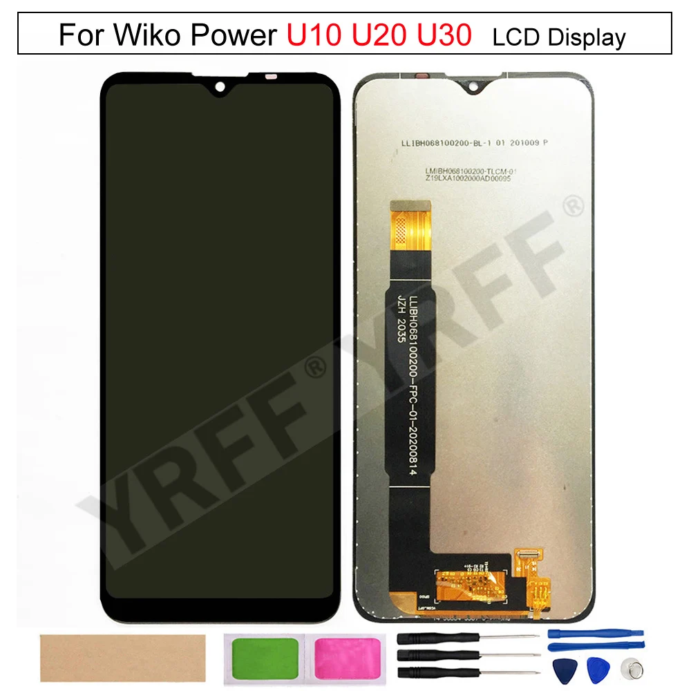 

Touch Screen Digitizer Assembly for Wiko Power U10 U20 U30 LCD Display ,Phone Screen Replacement Parts,Free Shipping