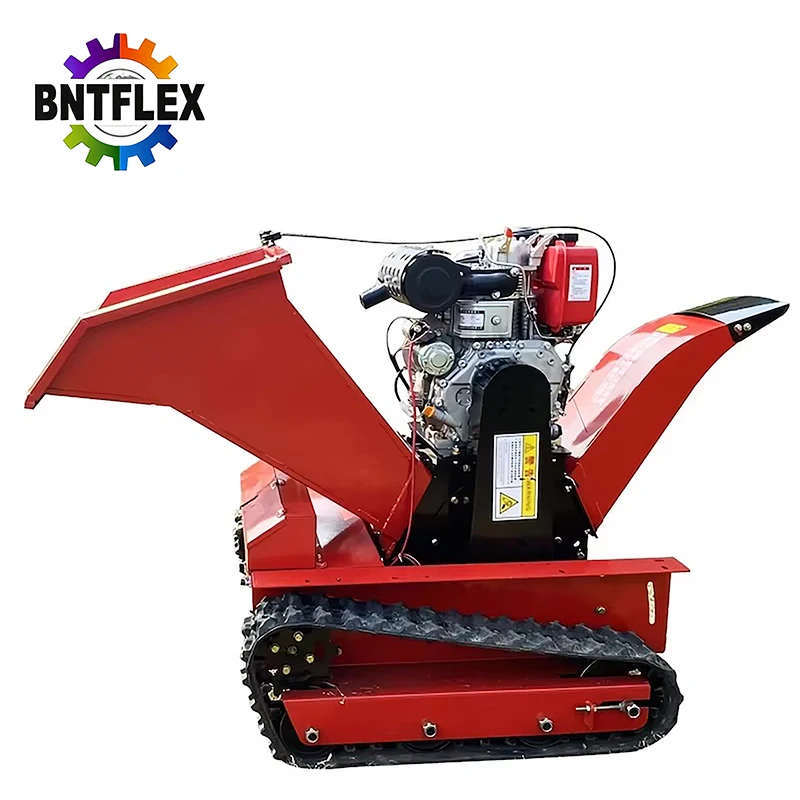 Customized Portable 5Hp Tree Shredder Branch Chipper and Wood Crusher Machine for Rubber Product Making Machinery