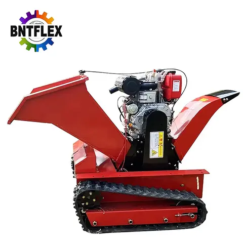 Customized Portable 5Hp Tree Shredder Branch Chipper and Wood Crusher Machine for Rubber Product Making Machinery