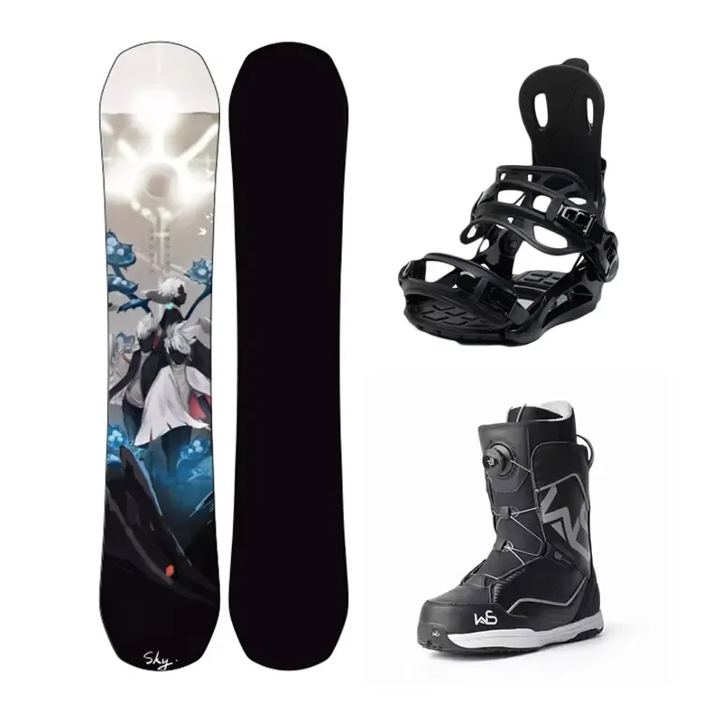 Custom Adult Snowboard All Mountain Wood Core Outdoor Winter Sports Board For Men Women Wholesale