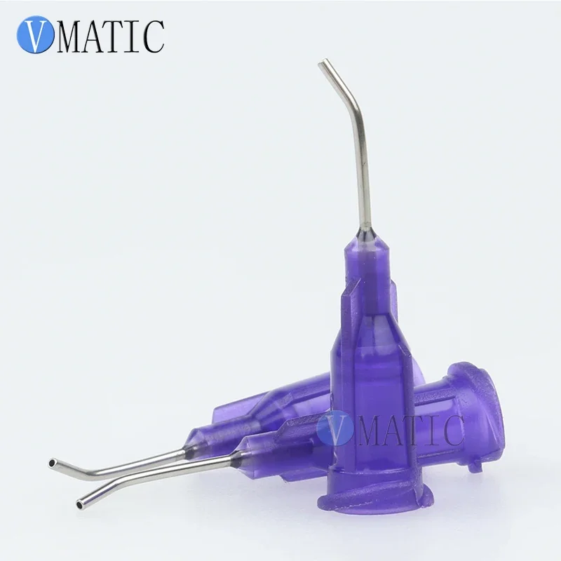 

Бесплатная доставка 100 шт. 21 г фиолетовый 0,5 дюйма 1/2 дюйма 45 градусов клейкий наконечник иглы