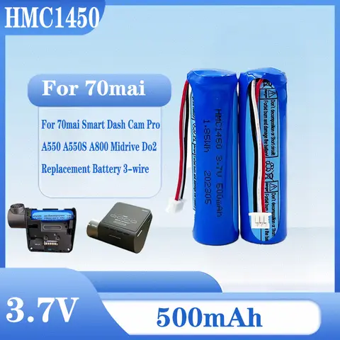 Batteria Li-Ion 3,7 V 500 mAh per 70mai A550 A550S Batteria Li-Ion 3,7 V 500 mAh per 70mai A550 A550S