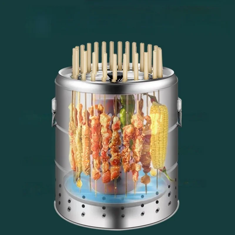 

Smokeless barbecue home courtyard barbecue outdoor stove