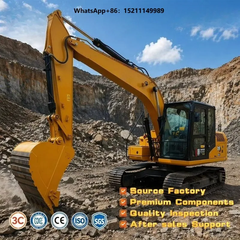 Eco-Friendly Low-Emission CAT 313 GC Excavator Fully Compliant with Urban Construction Access Rules