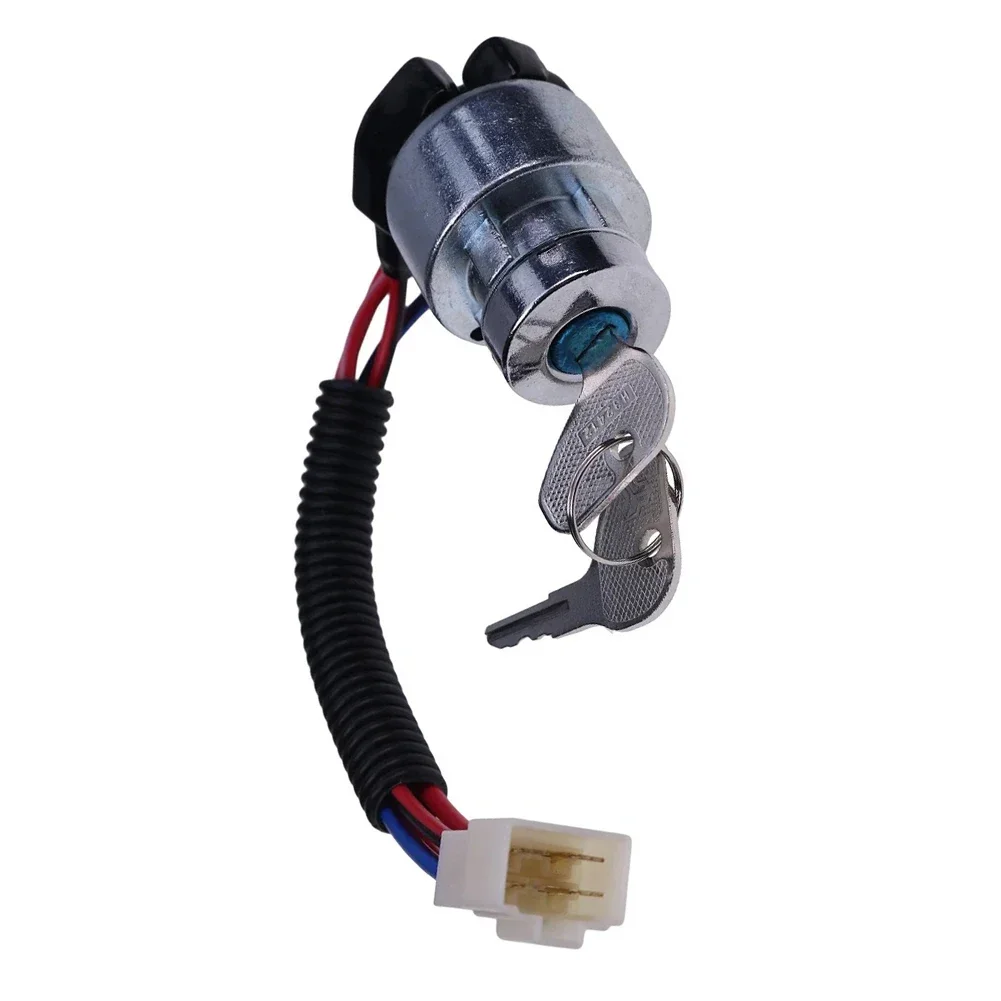 Replacement Ignition Switch for Kubota Tractor Models L3240 L3130 L3300 L3560GST Serial Numbers 3467031823 3467031824 Steel Body