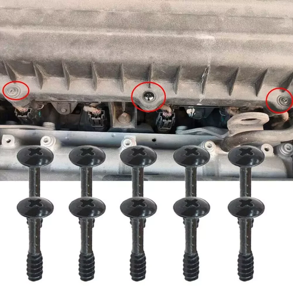 10PCS Black Air Filter Cleaner Box Lid Retaining Screw for VW AUDI Seat X-Type Vauxhall