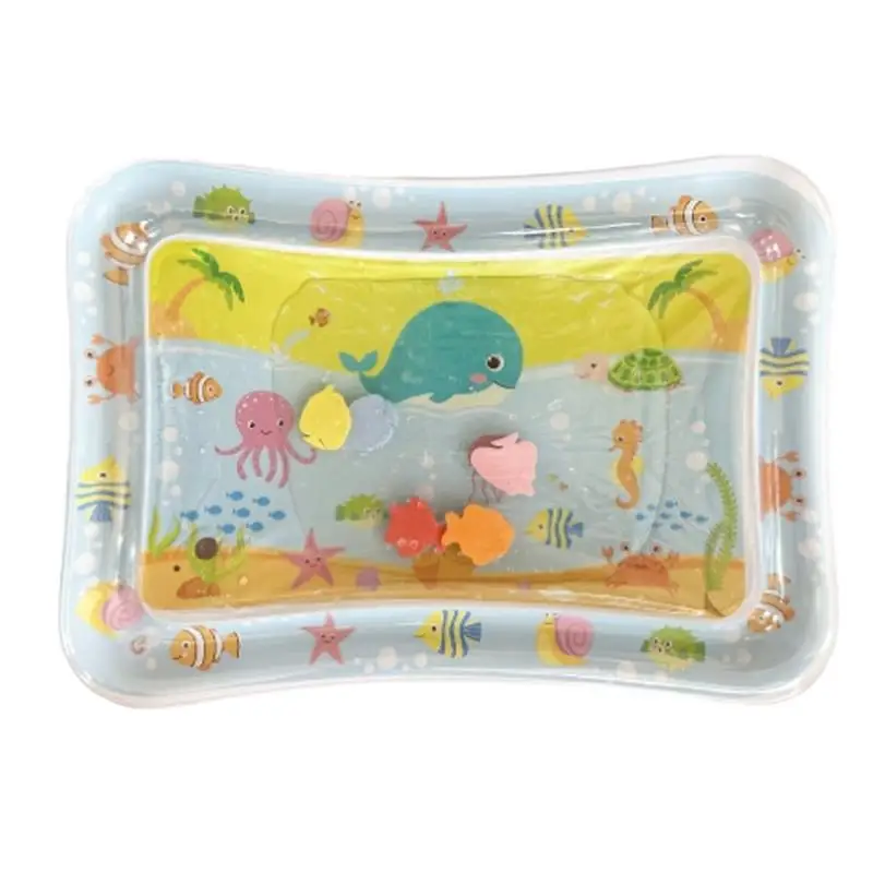 Esterilla de agua sensorial para gatos y perros, esterilla inflable con Sensor de agua, almohadilla sensorial para juegos interactivos, mejora los sentidos