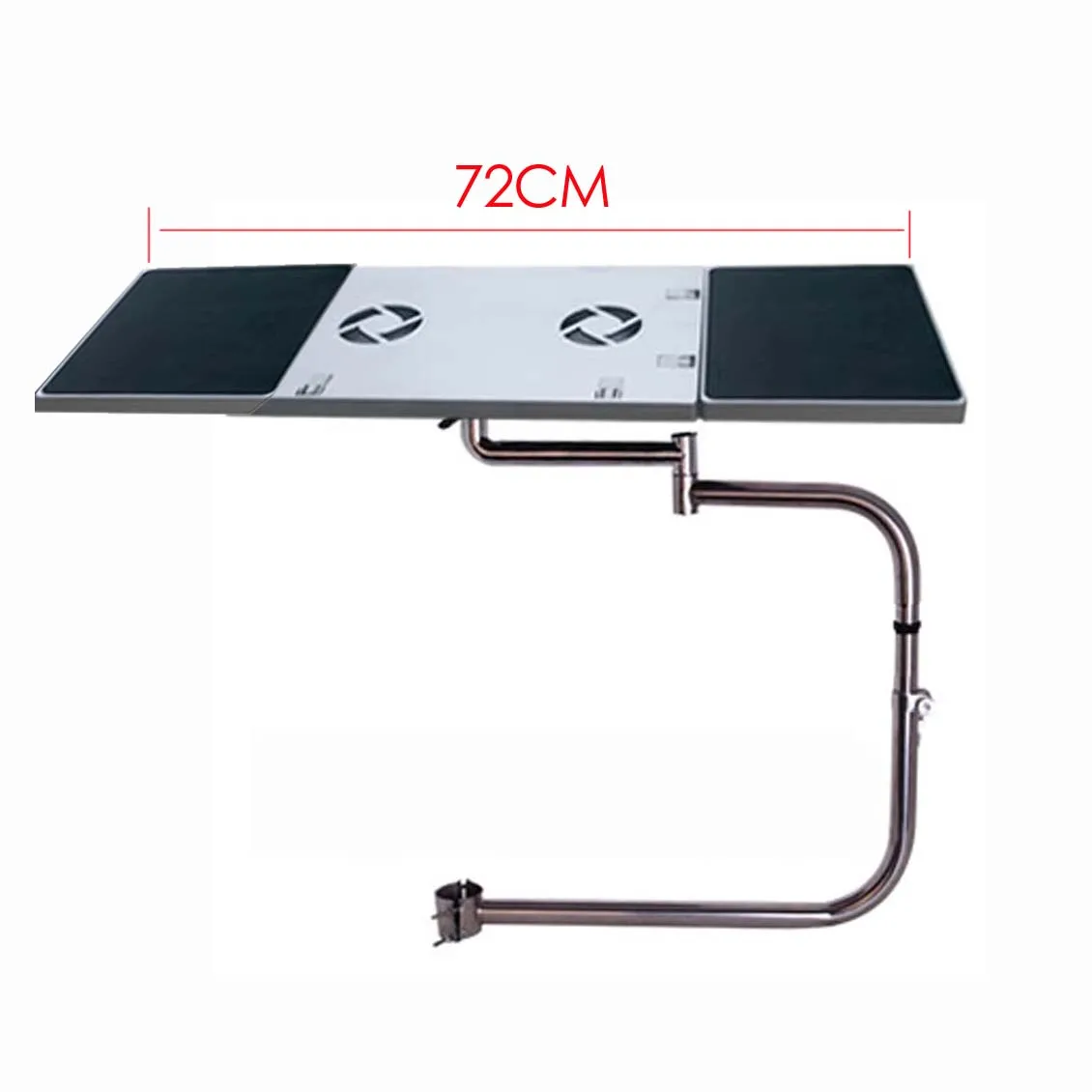

D-mount OK031 Multifunctional Full Motion square Keyboard Support Laptop Desk Holder Mouse Pad Stainless steel 20kg