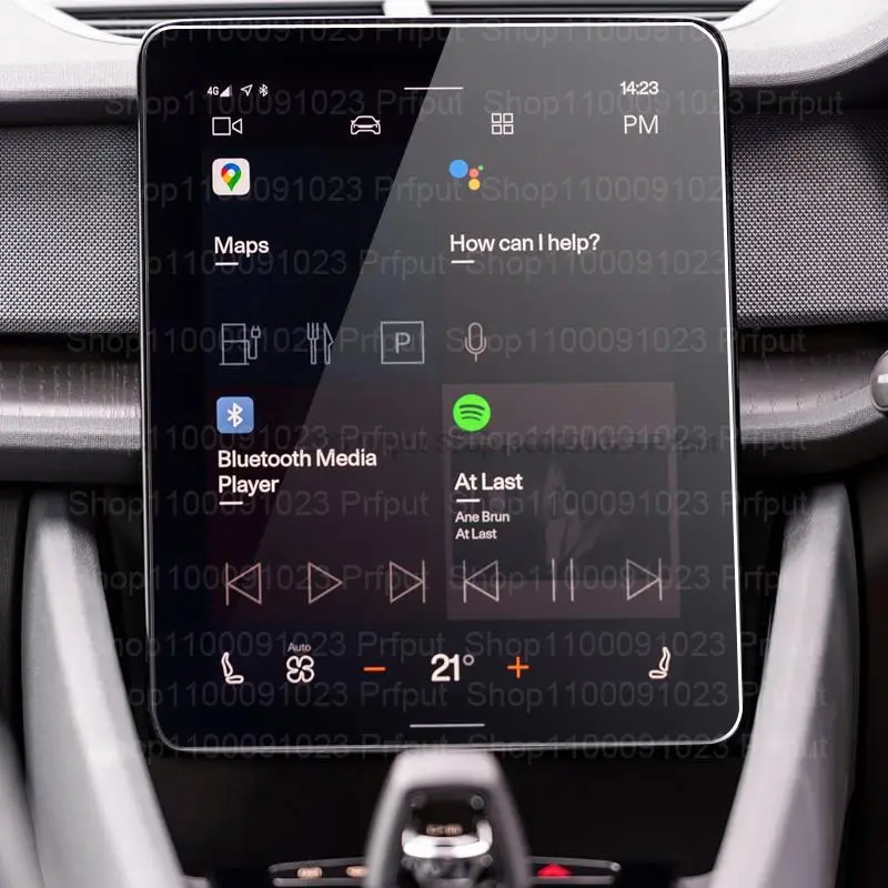 Película de vidrio templado para Polestar 2, Protector de pantalla táctil para navegación de coche, accesorios interiores de automóvil, 2021, 2022, 2023, 11,15 pulgadas
