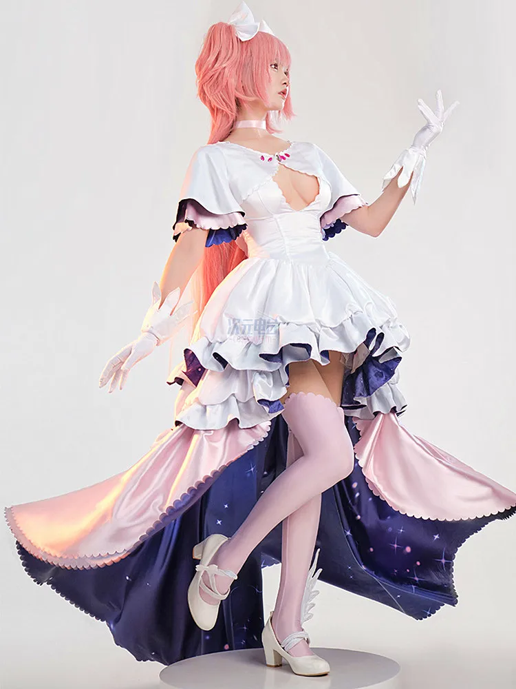 Kaname Madoka Cosplay Costume Fashion Dress Anime Puella Magi Madoka Magica Cosplay Costumes Role Play Clothing Plus Size S-XL