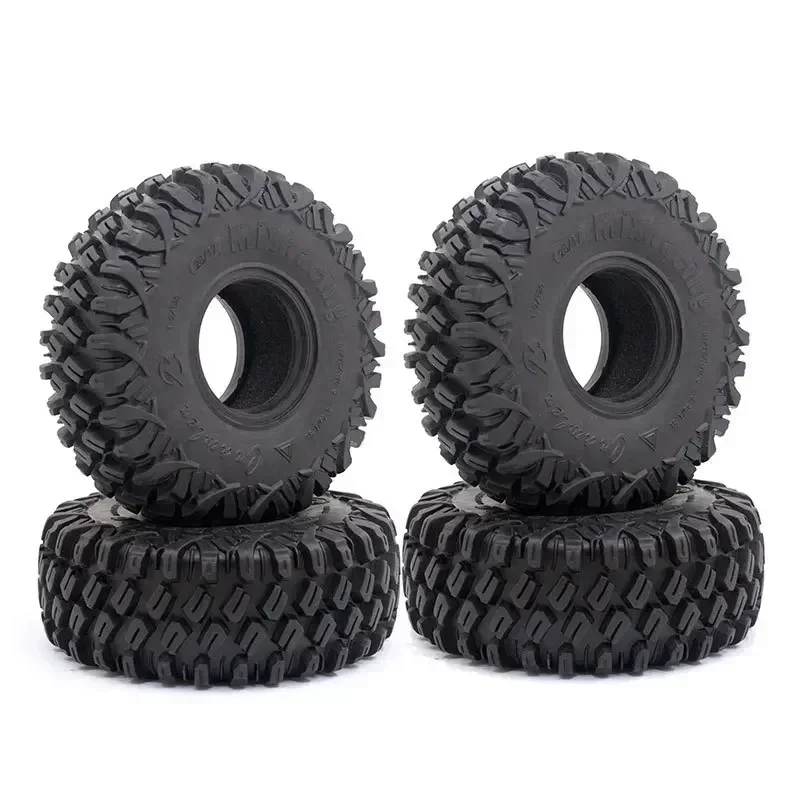 120 مللي متر 1.9 بوصة المطاط الطين إطارات Grappler ل 1:10 RC الزاحف محوري SCX10 90046 90047 TRX-4 المدافع G500 TRX6 G63 YIKONG