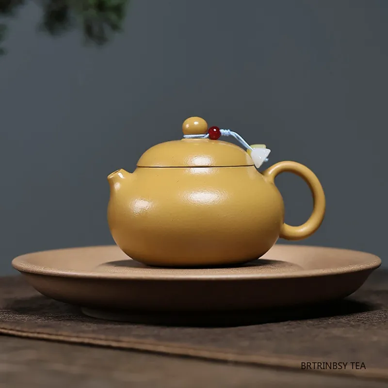 140ml Chinese Yixing Purple Clay Teapot Tradition Handmade Tea Pot Household Zisha Tea Set Beauty Tea Infuser Kettle Teaware