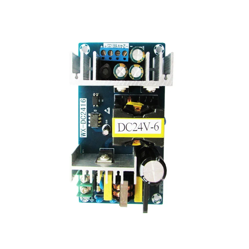 

DC 24V 6A Switching Power Supply Module 150W High Power AC-DC Buck Power Supply Board AC100-240V to DC 24V Transformer Module