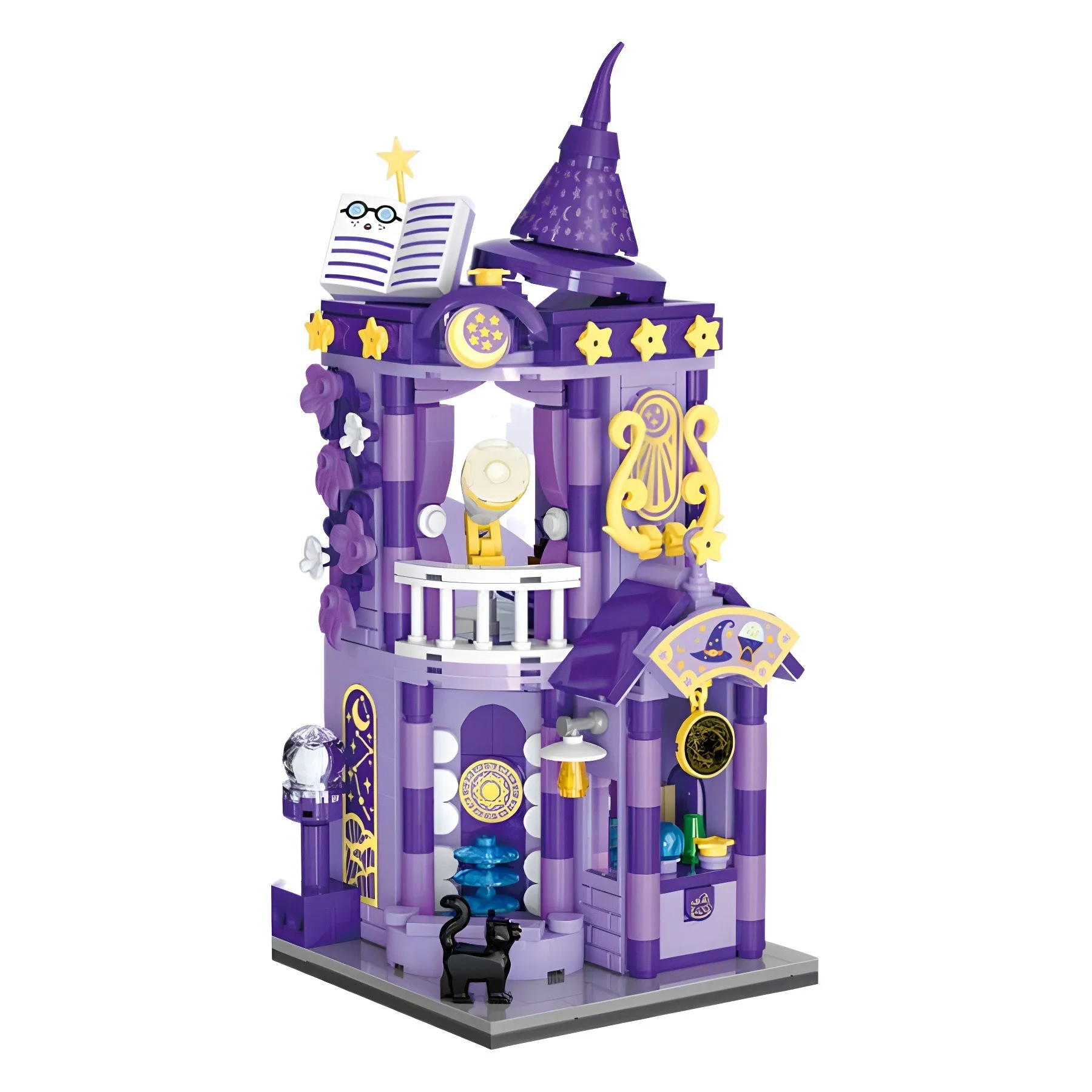 Beiledi 21200 Kleurrijke Straatarchitectuur Kleine Deeltjesblok Assemblagediagram Puzzel Kinderen En Meisjes Speelgoed Groothandel